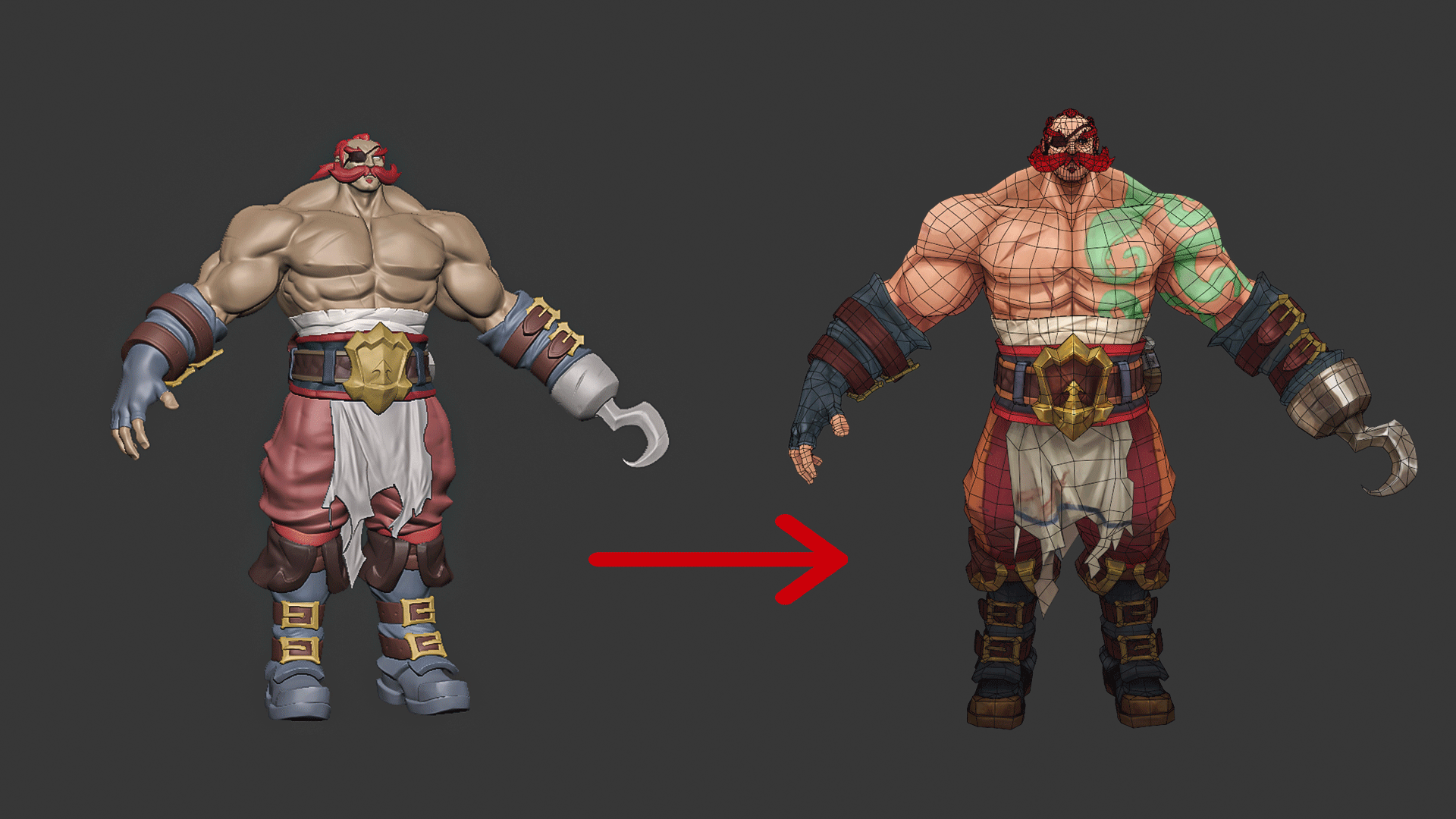 Braum back view showing cape and silhouette readability
